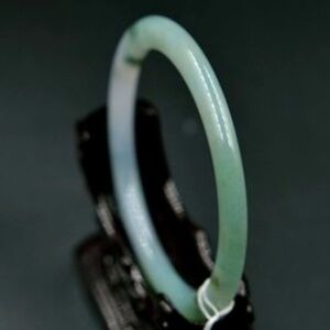 old jade bracelet grade A Burma gemstone bangle natural untreated 180750 58mm
